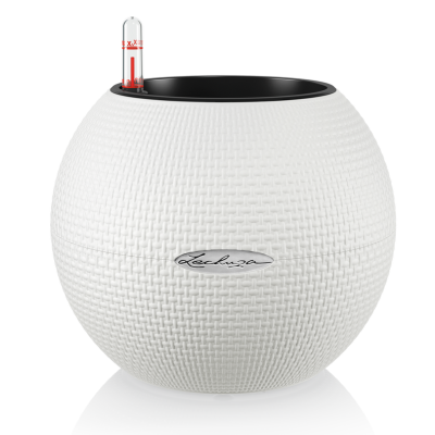 Lechuza Puro Color 20 white flowerpot