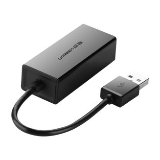 Adapter Ethernet Ugreen CR110 USB-C do RJ45 100Mbs (czarny) - 2