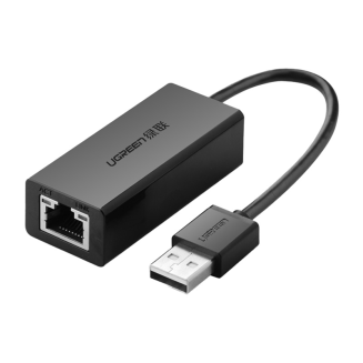 Adapter Ethernet Ugreen CR110 USB-C do RJ45 100Mbs (czarny) - 3