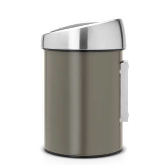  Brabantia Touch Bin 3l platinum wall bin - 2