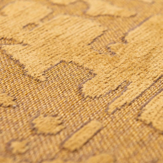  Louis de Poortere Structures Baobab Madagascar Gold round rug - 5