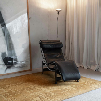  Louis de Poortere Structures Baobab Madagascar Gold round rug - 4