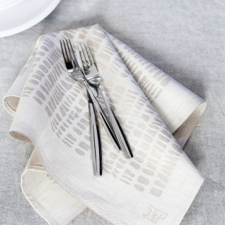  Lapuan Kankurit Kaarna napkin light olive 48x48 cm - 3