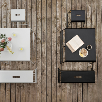 Stołek stalowy Zone Denmark A-Stool Black - 6