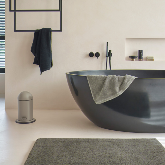  Aquanova Nero Black toilet paper holder - 2