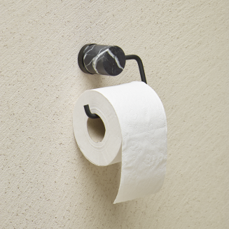  Aquanova Nero Black toilet paper holder - 3