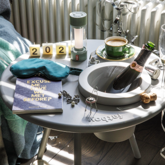 Fatboy Bakkes Planter light gray table - 5