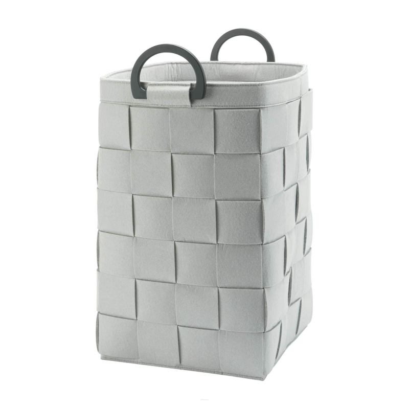  Aquanova Dix Silver Gray laundry basket