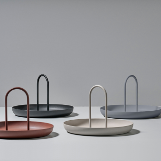  Zone Denmark Singles Warm Grey Serving Tray 20cm - 6