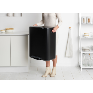  Brabantia Bo waste bin 60l, matte black - 7