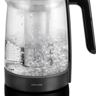  Zwilling Enfinigy electric kettle with tea insert, black - 2