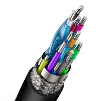 Kabel HDMI 2.0 Baseus Cafule, 4K, 3D, 2m (czarno-szary) - 6