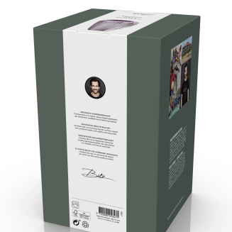  Kusintha Bitz Pink Glass vase 22 cm - 2