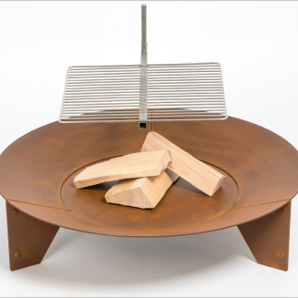  Keilbach Aura garden fireplace with grill - 4