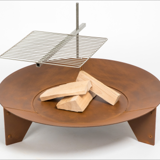  Keilbach Aura garden fireplace with grill - 5