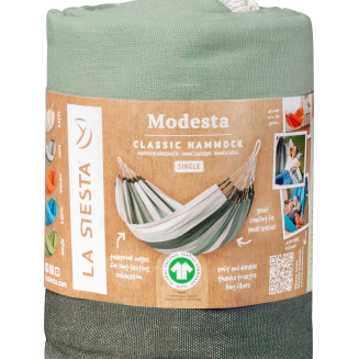 La Siesta Modesta olive single hammock - 7