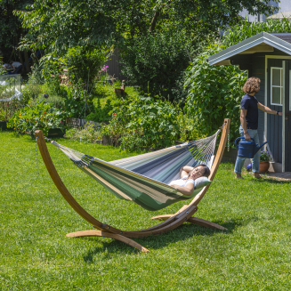  La Siesta Modesta olive single hammock - 4