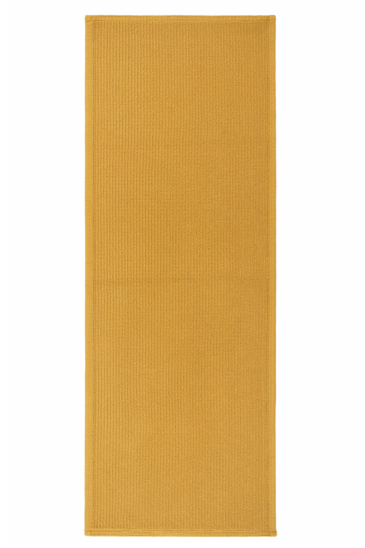 Bricini Ribbon Pale Gold kitchen rug 55x150 cm