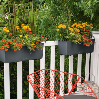  Lechuza Balconera Color 50 planter, slate gray - 8