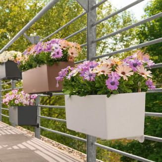  Lechuza Balconera Color 50 planter, slate gray - 9