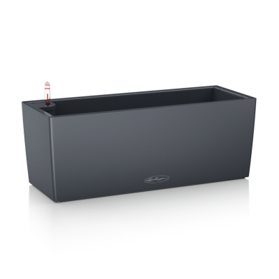  Lechuza Balconera Color 50 planter, slate gray