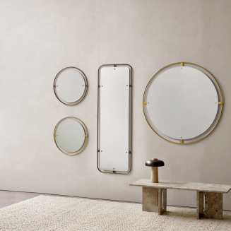  Audo Copenhagen Nimbus Bronzed Brass wall mirror 60 cm - 3