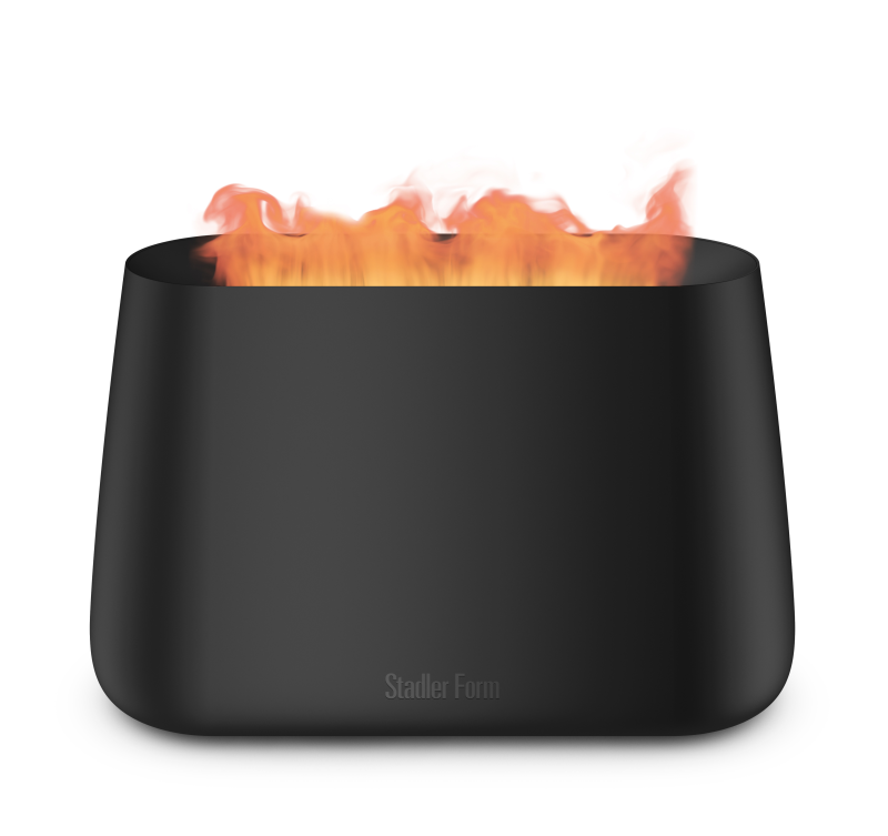  Air humidifier with aromatizer and fireplace effect Stadler Form Ben black | BUY CHEAPER WITH A DISCOUNT CODE