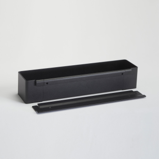  Aquanova Cyra Black bathroom basket - 3