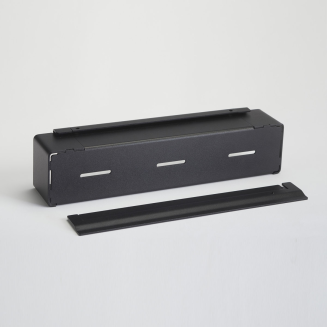  Aquanova Cyra Black bathroom basket - 4