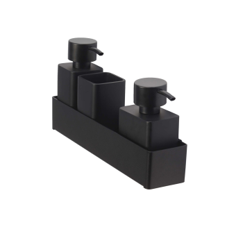  Aquanova Cyra Black bathroom basket - 2