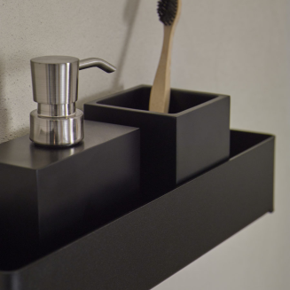  Aquanova Cyra Black bathroom basket - 5