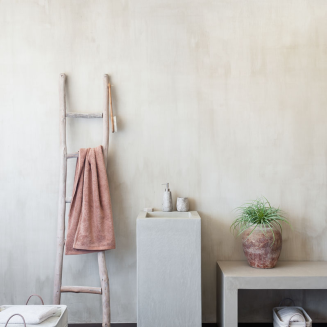  Aquanova Rocca linen bathroom rug 60x60 cm - 4