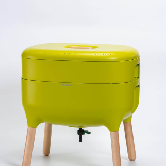 Kompostownik domowy Plastia Urbalive 50x38 cm zielony - 2