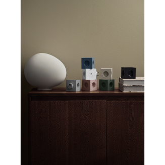 Rozszerzacz gniazd Avolt Square 2 z podwójnym USB-C o mocy 30 W zielony - 4