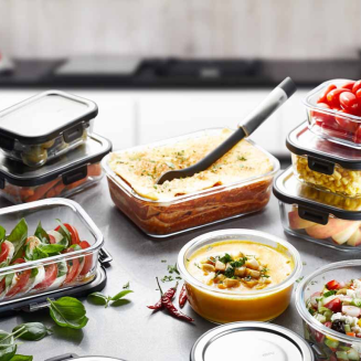  Gefu Milo rectangular glass food container, 400 ml - 3