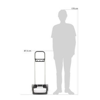 Wózek zakupowy Rolser Baby MF Joy-1800 Kaki - 10