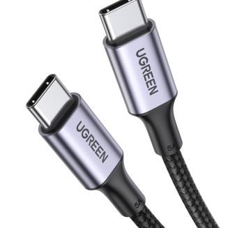 Kabel UGREEN US316 USB-C-USB-C 1.5m 100W (czarny) - 2