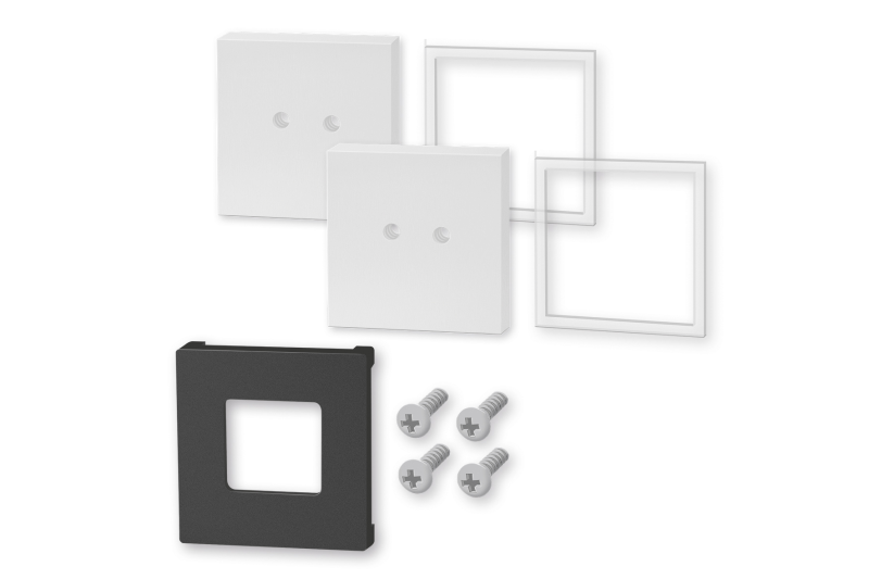 Glue adapter for the Zack Carvo series, white, 2 pieces