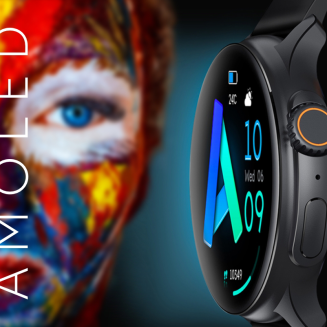 Smartwatch Męski RUBICON RNCF12 Tytan/Orange SMARUB245 - 6