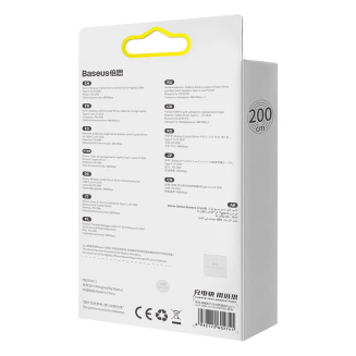 Kabel USB-C do Lightning Baseus Crystal Shine, 20W, PD, 2m (niebieski) - 6