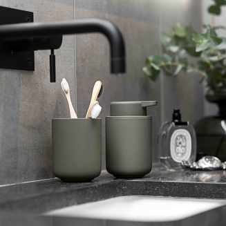  Zone Denmark Ume Olive Green Toothbrush Cup - 3