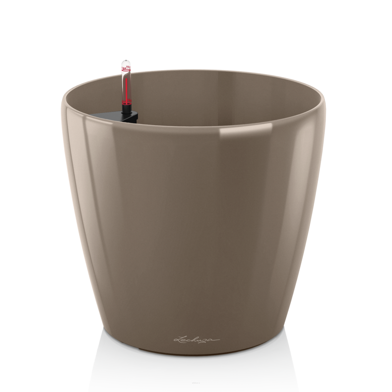  Lechuza Classico Premium 60 flowerpot | 70 taupe gloss