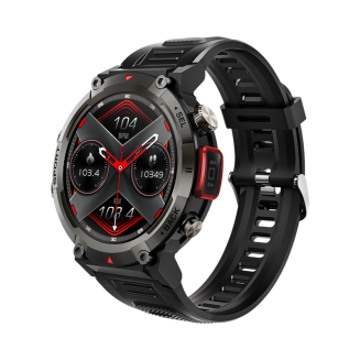 Smartwatch VELTORI VT140-1 Czarny Pasek Silikonowy - 5