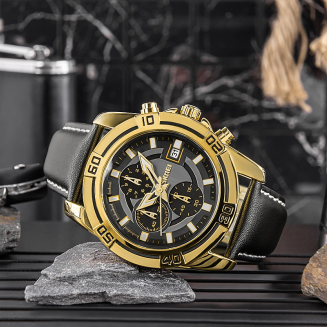 Zegarek Męski Skmei 9156GDBK + BOX - 5