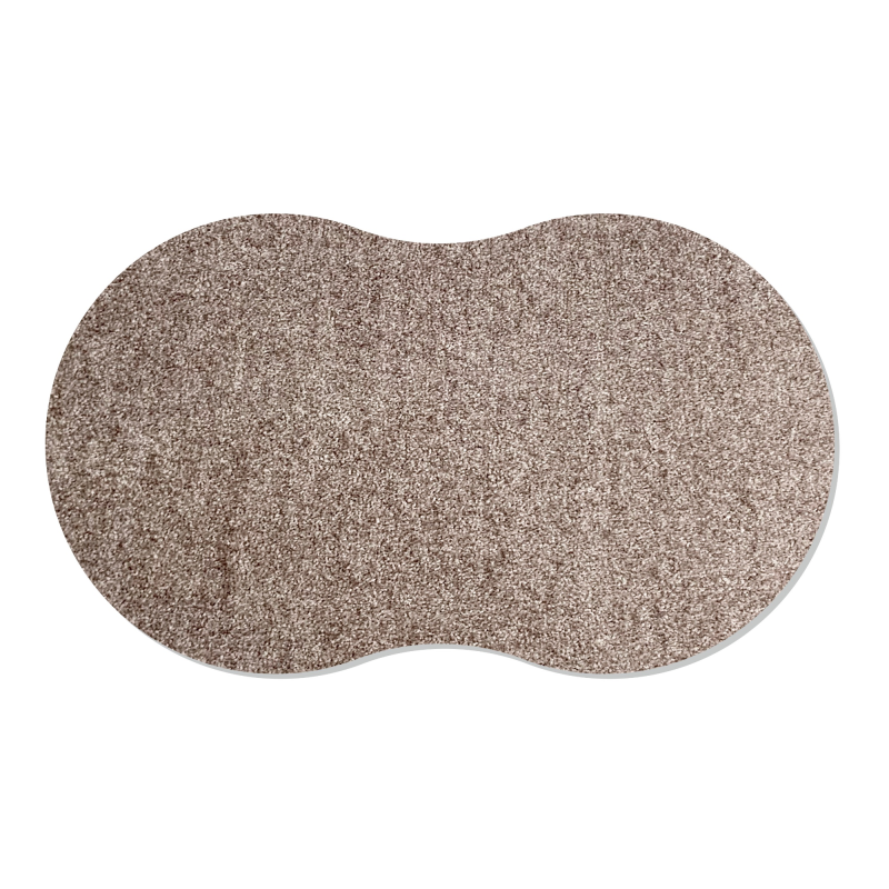  Keilbach Due-Punti doormat 145x85 cm warm gray