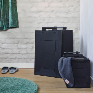  Aquanova Luz Black laundry basket - 3