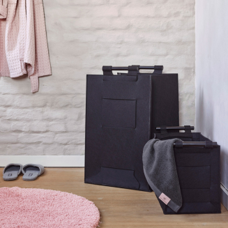  Aquanova Luz Black laundry basket - 4
