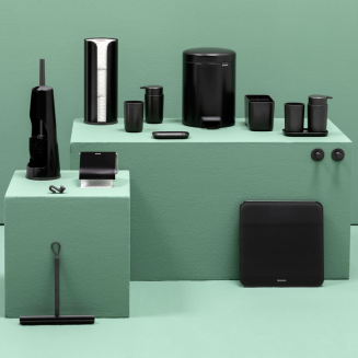  Brabantia ReNew Matt Black toilet paper dispenser - 6