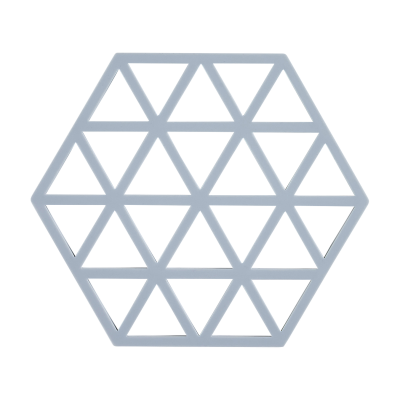  Zone Denmark Triangles Sky 16x14 cm Dish Mat