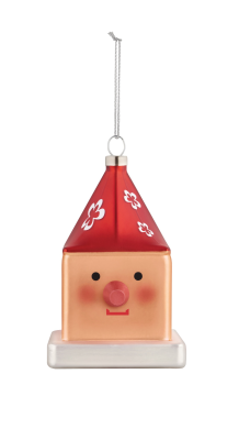 Alessi Cubocchio Christmas bauble